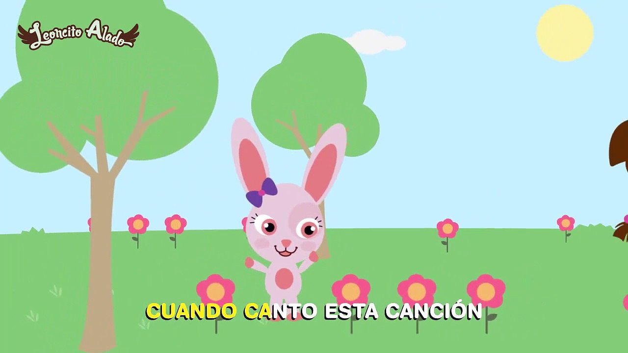LINA, LA CONEJA BAILARINA (Con letra para cantar) (Leoncito Alado)-PnY2WCoeGso