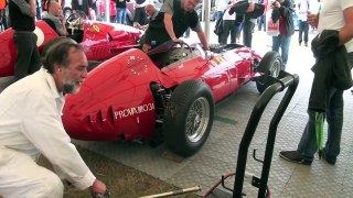 Ferrari F1 Car - HUGE BACKFIRES!