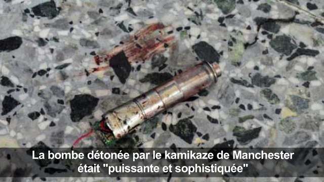Publication de photos de fragments de la bombe de Manchester