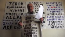 Ankara 'Kefenli Dede' Gurbetçi Işçi Hanifi Doğan Ölüm Orucuna Başladı