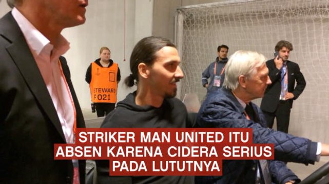 VIRAL: Sepakbola: Cara Unik Zlatan Mendukung Rekan Setimnya Di Final