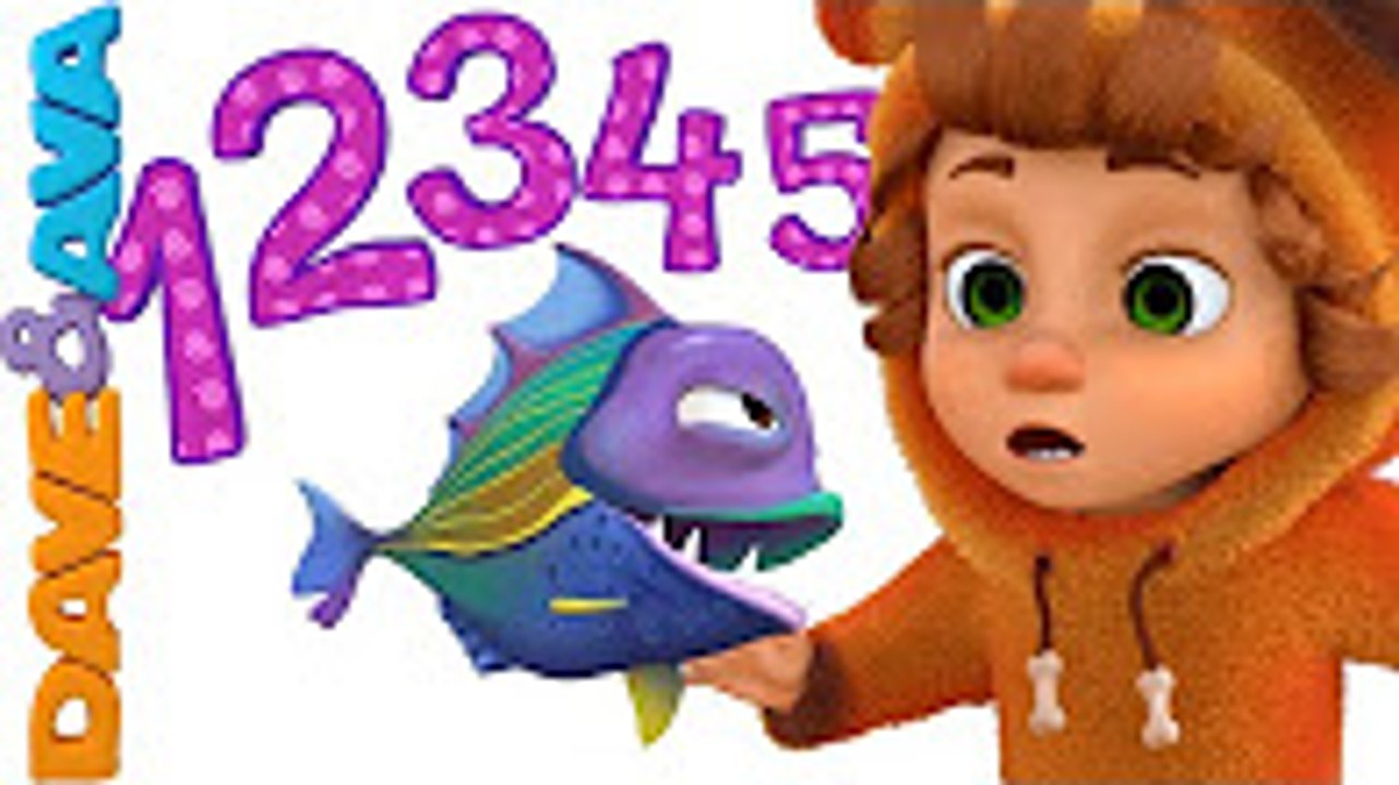 12345 Once I Caught a Fish Alive Nursery Rhymes and Baby Songs from Dave and Ava