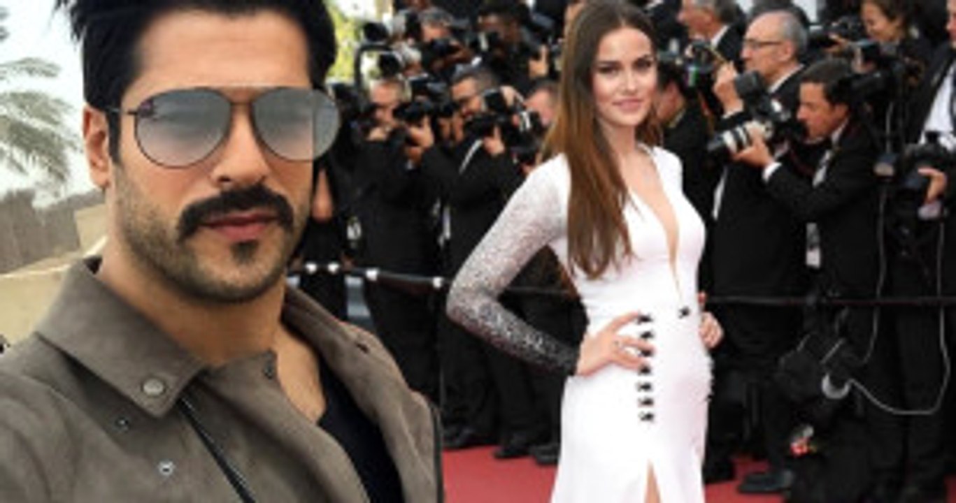 Cannes'da Kimsenin Yüzüne Bakmadığı Fahriye Evcen'e Sevgilisi Sahip Çıktı