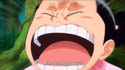 Jack The Drought Vs. Zunisha (Zou Elephant)! One Piece 7