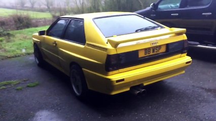 My lotus Carlton and my 20v Audi UR Quattro