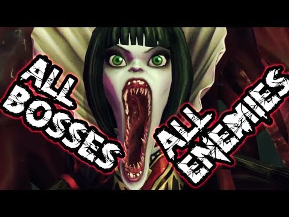 Alice: Madness Returns All Bosses | All Enemies / Final Boss (PS3, X360, PC)