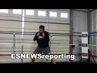 JOSESITO LOPEZ working out hope to fight danny garcia next EsNews Boxing