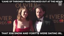 'Game of Thrones' stars Kit Harrington and Rose Leslie just got more serious