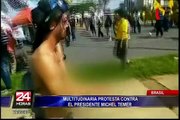 Brasil: protestas contra Michel Temer ocasionan incidentes en Brasilia