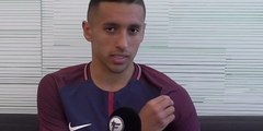 Marquinhos aime le nouveau maillot du PSG