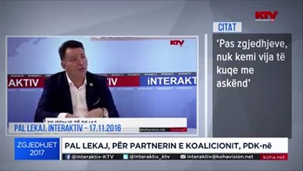 Pal Lekaj i AAK-së për partnerin e koalicionit, PDK-në - Ju e keni shkatërruar krejt sistemin