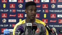 Danny Welbeck pre Arsenal vs Chelsea FA CUP Final