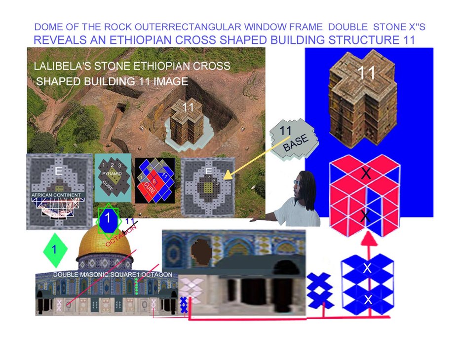 4-ETHIOPIAS CROSS SHAPED  BUILDING11 ORIGIN OF JERUSALEMS TEMPLEMOUNT  ARCHITECTURE 1