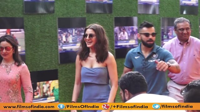 Virat Kohli With Girlfriend Anushka Sharma At Sachin's Biopic Movie Premier