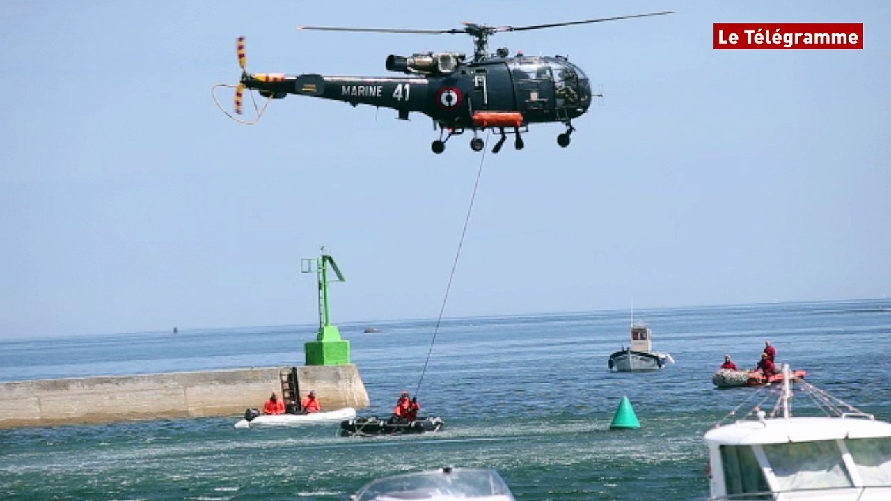 Pont-l'Abbé. Sécurité en mer : les secours sur le pont
