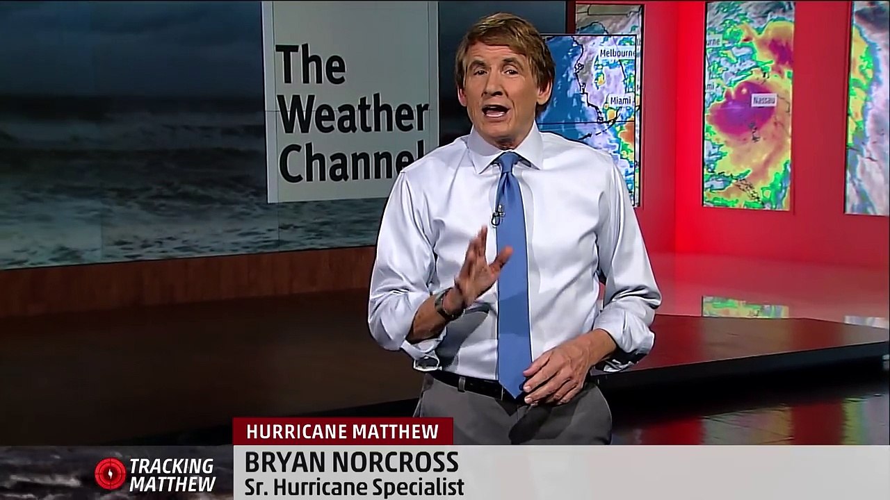 Urgent message from The Weather Channel for Those in the Path of Hurricane Matth