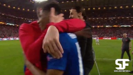 ZLATAN IBRAHIMOVIC hilarious celebration moments - After Europa League Final win vs Ajax