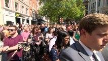 Crowd sings 'Don't Look Back In Anger' in Manchester