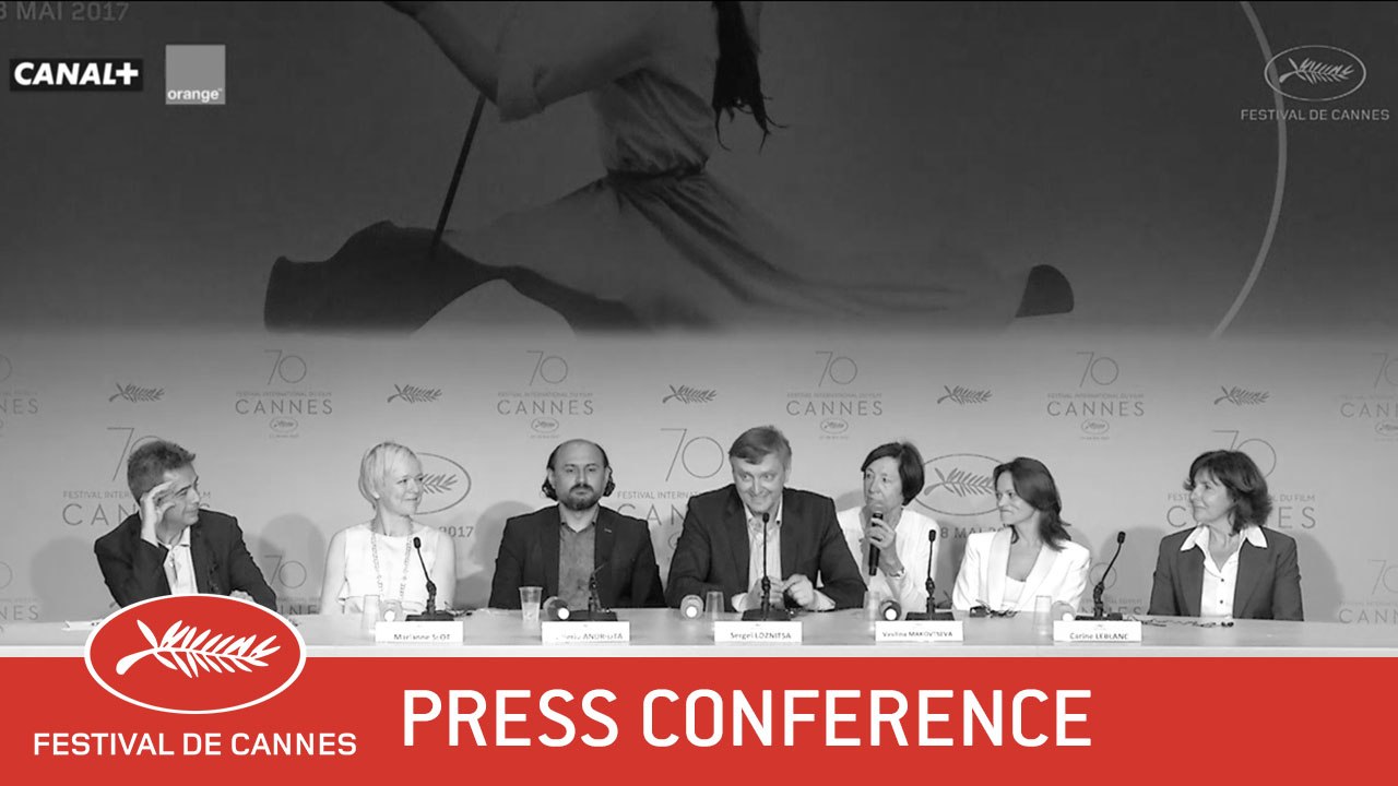 KROTKAYA - Press Conference - EV - Cannes 2017
