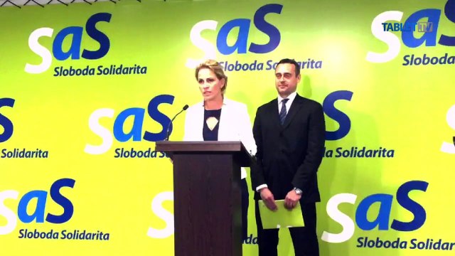 ZÁZNAM: SaS: Žiada vládu, aby aj opakovaný výber predsedu ÚVO bol verejný