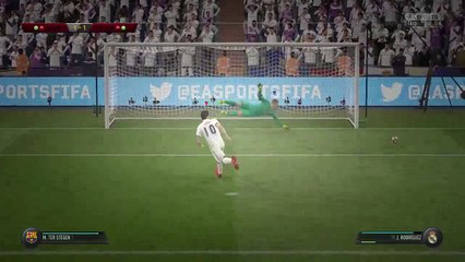 Fifa 17 - quand vous essayez de prendre une pénalité pour la première fois