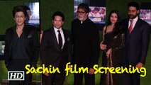 SRK to Dhoni, celebs at Sachin film Screening