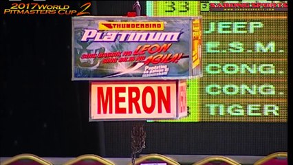 2017 World Pitmasters Cup 2 - ANDY LEE-TITO T REYES VS GENGEN ARAYATA