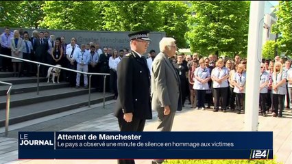 Attentat à Manchester : Le pays a observé une minute de silence en hommage aux victimes