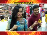 Karan and Naina doing shopping and other fun activities