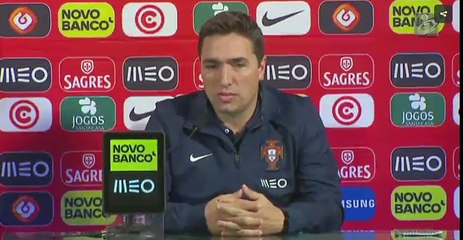 Rui Jorge e a explicação patética sobre Rafa Soares