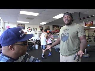 boxing gym reaction to amir khan vs canelo alvarez - EsNews Boxing