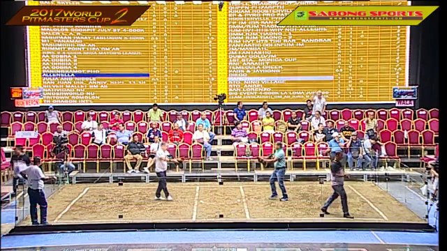 2017 World Pitmasters Cup 2 - GERRY RAMOS VS FEMIE MEDINA/JOSEPH MARIGUNDON