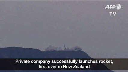Successful launch puts New Zealand in space race
