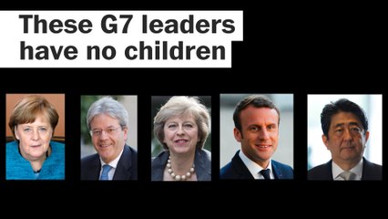 These G7 leaders have no children