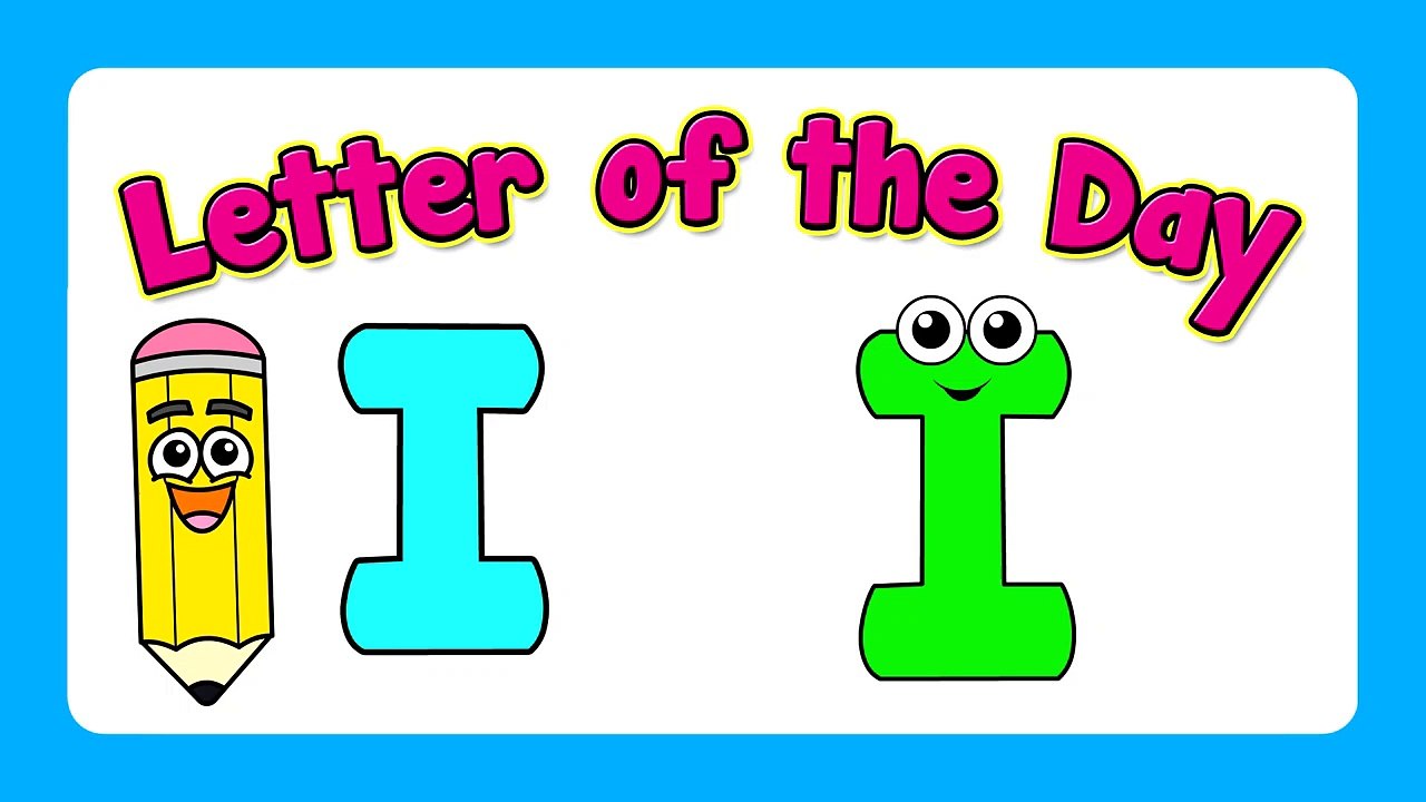 'I is for Ice' _ Level 1 Upper Case 'I'