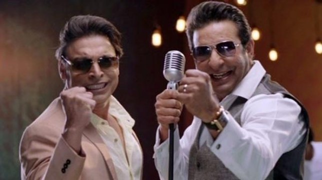 GEO Khelo Pakistan Song Wasim Akram and shoaib Akhter on Geo TV Show