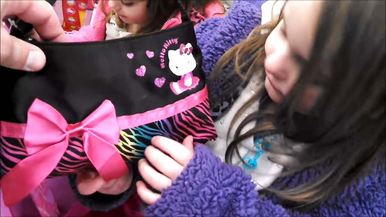 Hello Kitty Shopping Haul Purse, Backpacks, Candy, Note Books, Valentines and More