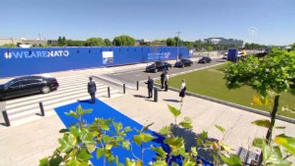 NATO Liderler Toplantısı - Cumhurbaşkanı Erdoğan'ın Gelişi