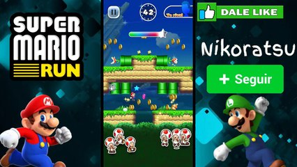 Super Mario Run /Gameplay en español/  Nikoratsu #1