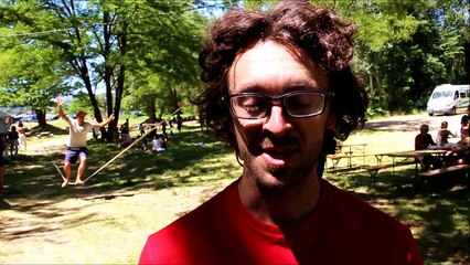 Meeting slackline sud Ardèche