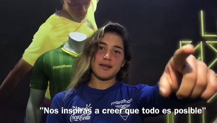 Tri femenina Sub 20 dedica mensajes a Toño Valencia