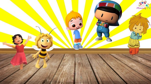 Maysa Mete Pepe Heidi ve Arı Maya Parmak Ailesi Şarkısını Söylüyorlar,Çizgi film izle 2017