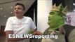 Shrek In Odds With Youg Trainer Antonio Guzman Over Mayweather vs Canelo 2 EsNews Boxing