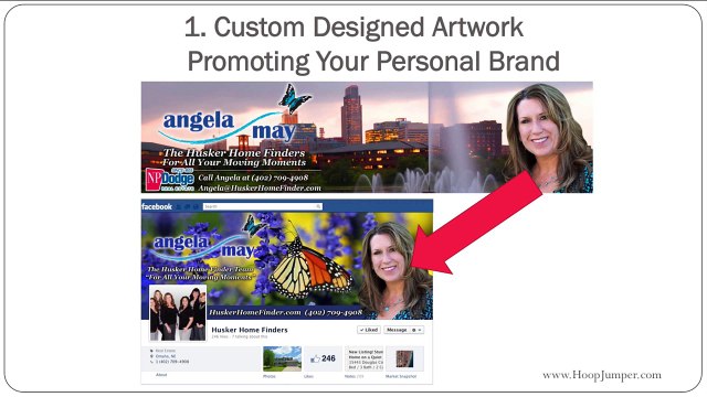 Responsive website for real estate agents - HoopJumper