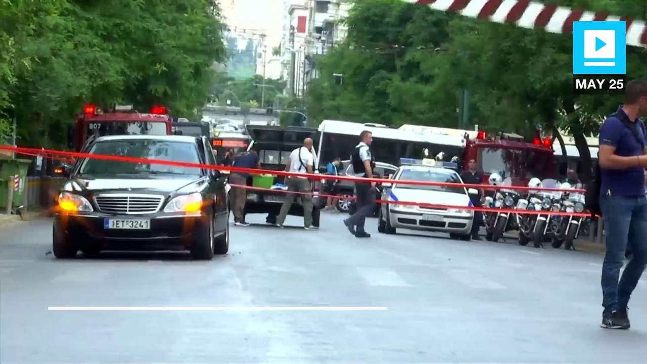 Former Greek PM Lucas Papademos injured in car blast