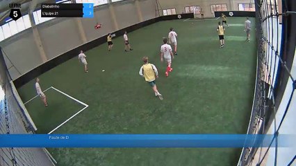 Faute de D - Diabatinho Vs L'quipe 21 - 25/05/17 10:45 - Tournois des copains