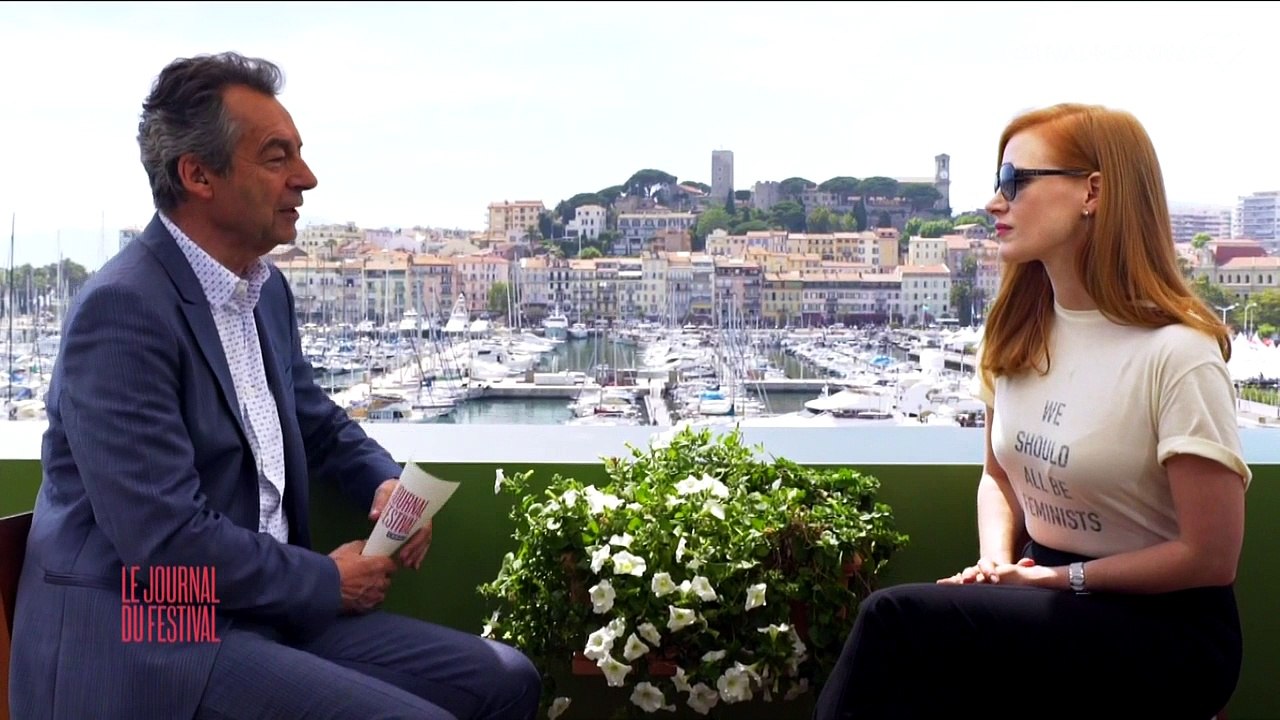 Jessica Chastain "J'aime jouer dans des films mais j'aime les regarder encore plus" - Festival de Cannes 2017