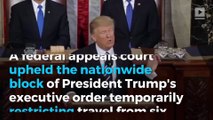 Appeals court rules against President’s Trump travel ban