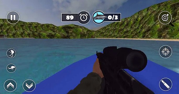 Ultimate Shark Sniper Hunting - Android Gameplay HD | DroidCheat | Android Gameplay HD