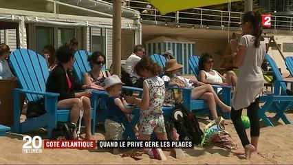 Côte Atlantique : quand le privé gère les plages
